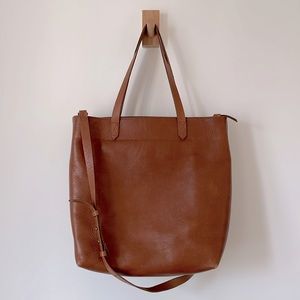 Madewell Zipper Medium Transport Tote